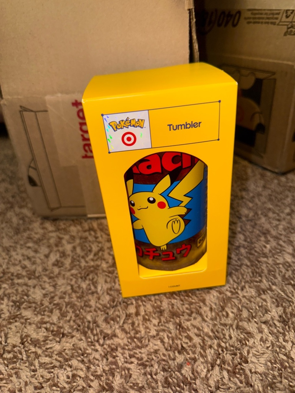 Pokémon Pikachu Tumbler - Yellow & Blue